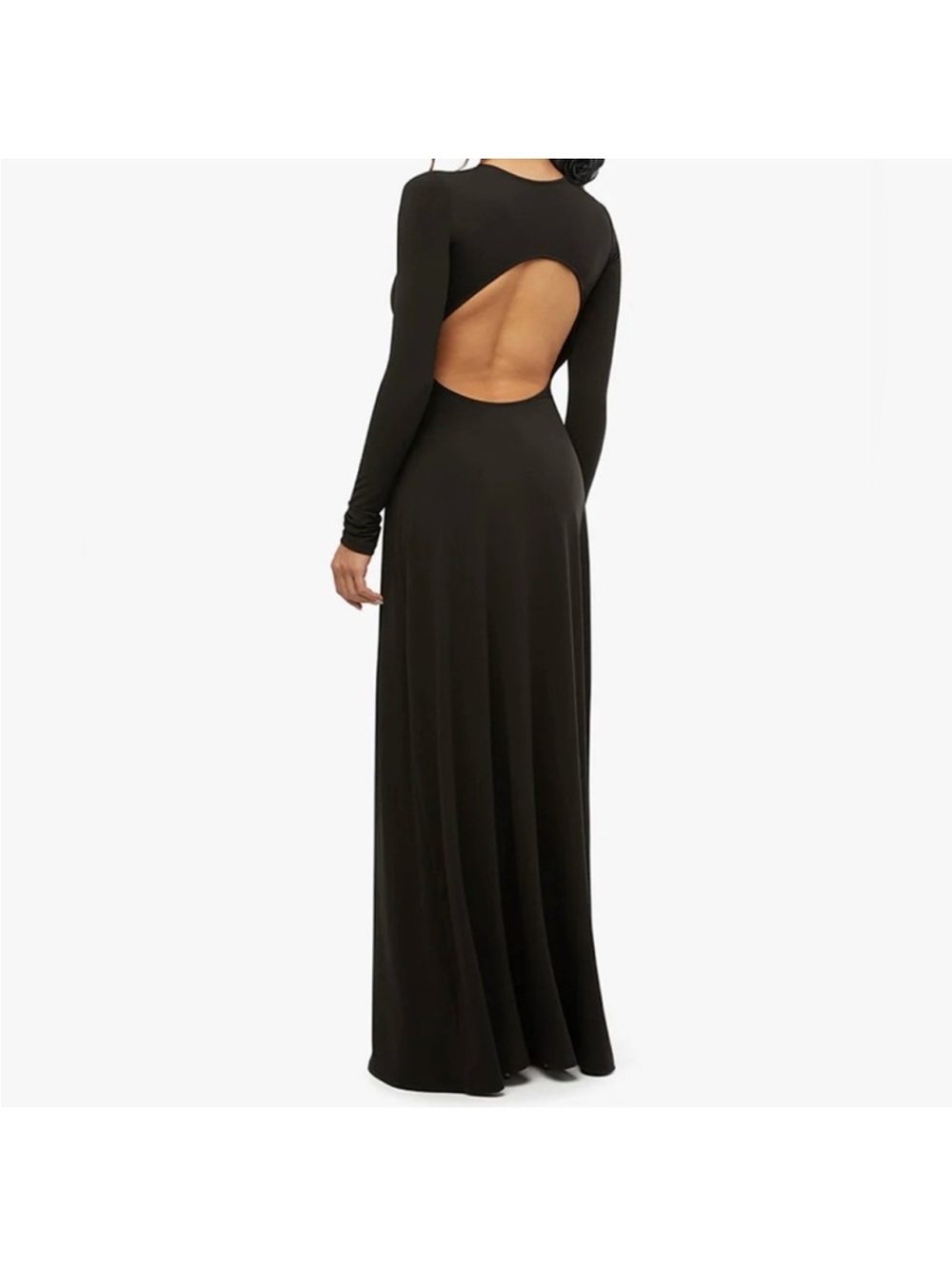WeWoreWhat Black Long-Sleeve Maxi Dress - Picture 2 of 4